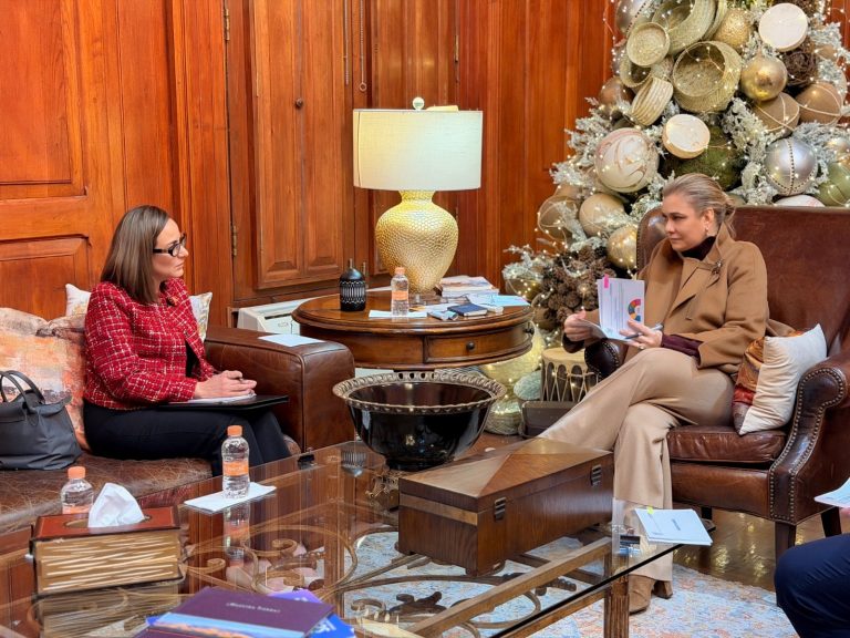 Maru Campos sostiene reunión con la presidenta del Tribunal Superior de Justicia