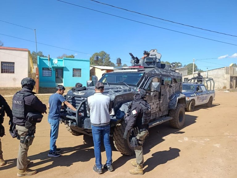 Refuerza SSPE operativo en Guachochi con fuerzas especiales