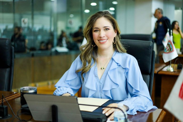 Condena Alma Portillo dispendio de políticos en bardas y espectaculares