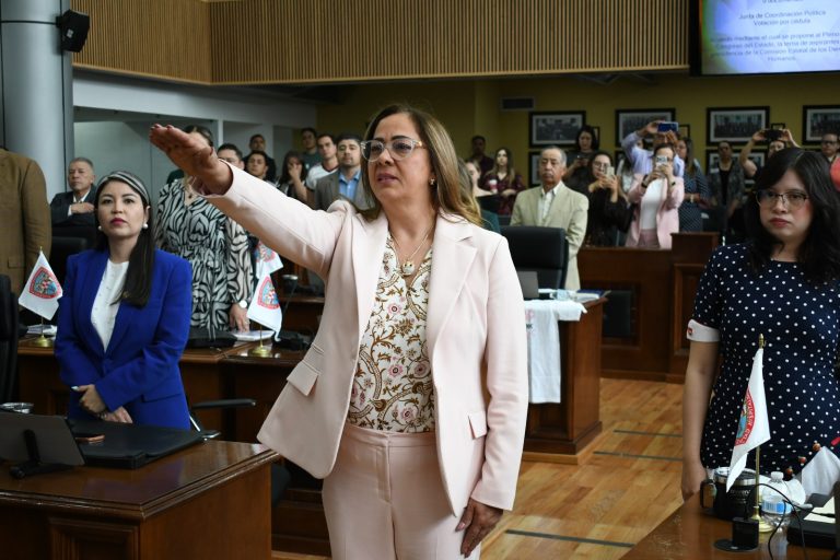Rinde Protesta de Ley Ada Miriam Aguilera Mercado como titular de la CEDH