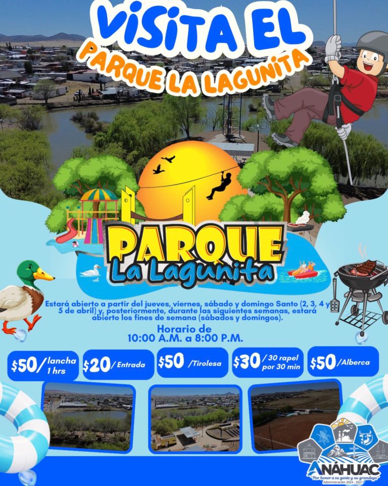 Anuncia el Seccional de Anáhuac la apertura de espacios recreativos para el periodo vacacional