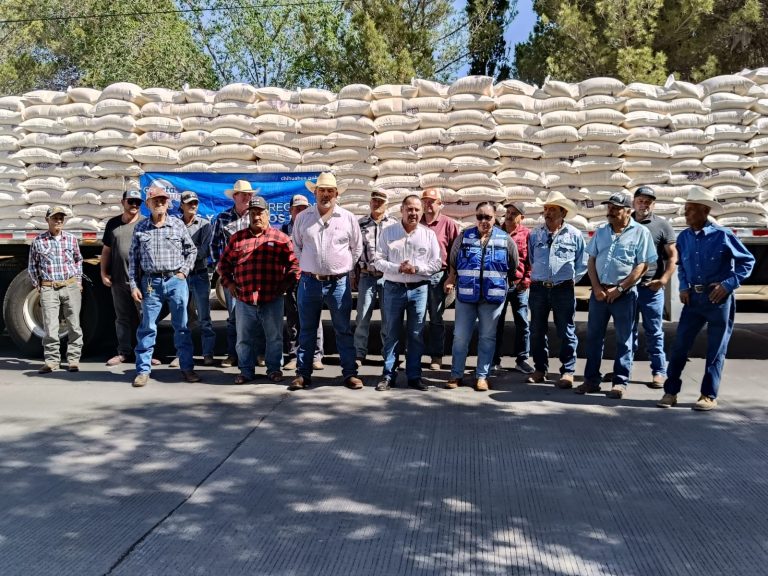 Anáhuac realizó la entrega de 36 toneladas de maíz molido en beneficio de 24 productores
